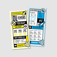 Load image into Gallery viewer, DL Flyers
