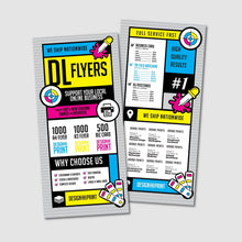 Load image into Gallery viewer, DL Flyers
